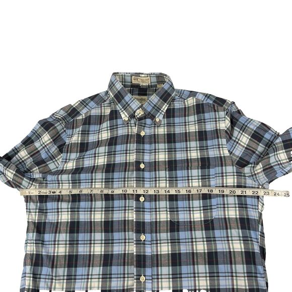 Mens Gitman Bros Long Sleeve Button Down Shirt Size Large Made In USA Kashmyl - Picture 3 of 6